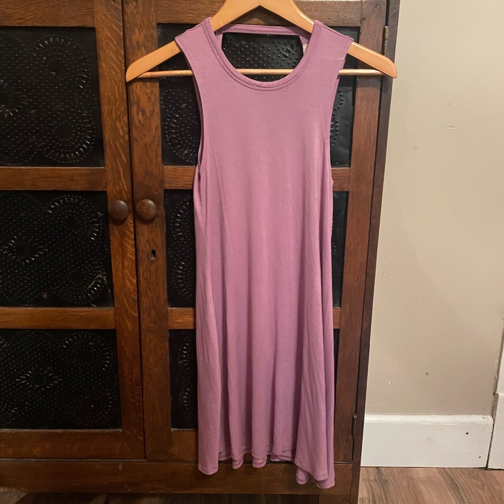 Living Doll purple dress